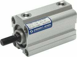 Picture of double acting pneumatic cylinder with short stroke