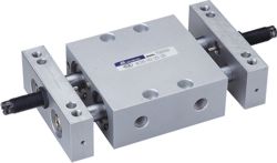 Picture of double piston rod, slide cylinders series MCDB Picture of double piston rod, slide cylinders series MCDB