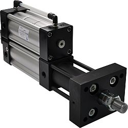 Picture of pneumatic-hydraulic power cylinder series MHPD Picture of pneumatic-hydraulic power cylinder series MHPD